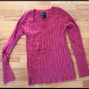AMERICAN EAGLE OUTFITTERS V-Neck Sweater (sz XL)